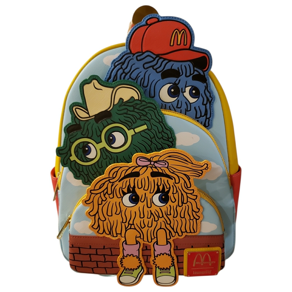 NWT! Loungefly McDonalds Kids Collectors Backpack